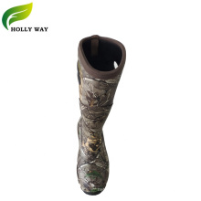 Camo Rubber Boots With Neoprene Lining